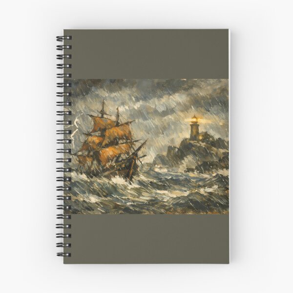 Item preview, Stormy Seas and Lighthouse designed and sold by cuprum.