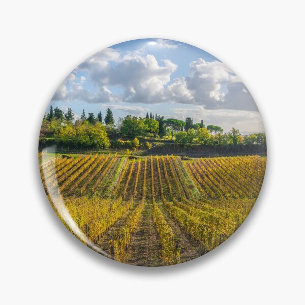 Item preview, Chianti vineyards landscape at sunset. Tuscany, Italy designed and sold by Stefano Orazzini.
