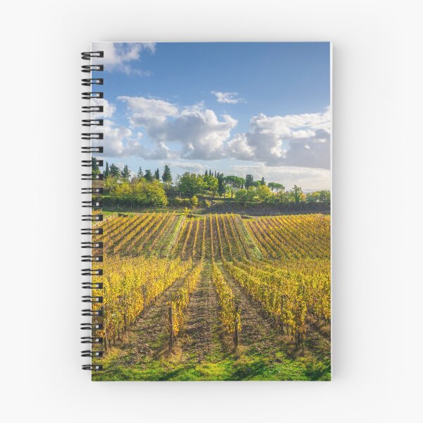 Item preview, Chianti vineyards landscape at sunset. Tuscany, Italy designed and sold by Stefano Orazzini.