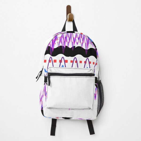 Item preview, Heartbeat waves ECG line abstract art designed and sold by Dew Drop wear.