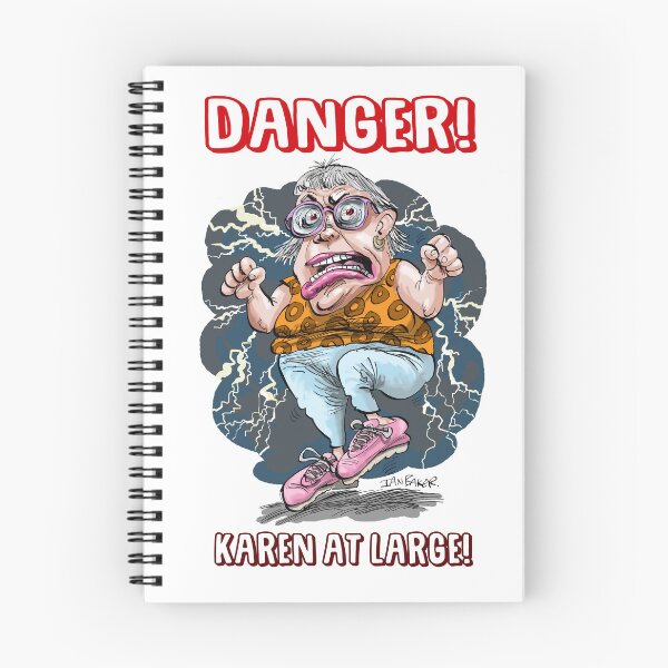 Item preview, Danger Karen at Large version 1 designed and sold by IanBakerToons.