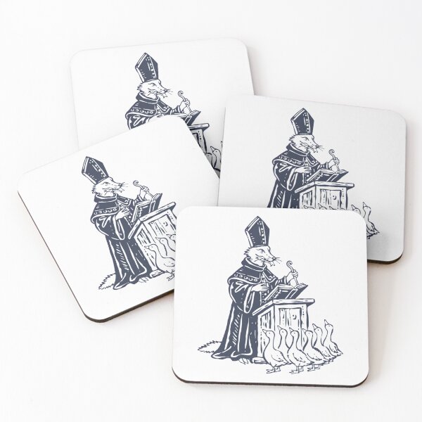 Item preview, Fox Preaching To Geese Medieval Satire designed and sold by SignumShop.