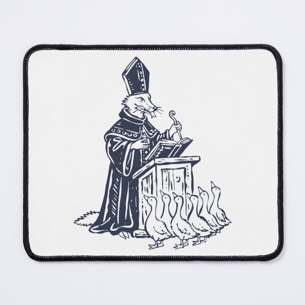 Item preview, Fox Preaching To Geese Medieval Satire designed and sold by SignumShop.