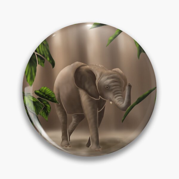 Artikelvorschau, Elefant durch die Blätter (Reinigungsversion) entworfen und verkauft von A-inProgress.