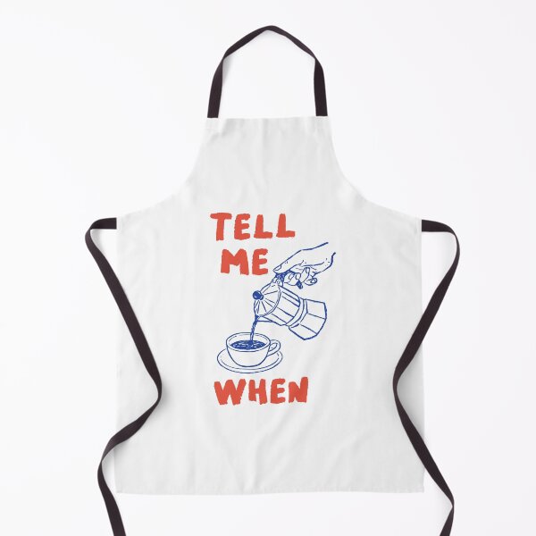 Item preview, Tell Me When Moka Pot Pour Illustration designed and sold by CleanDecor.