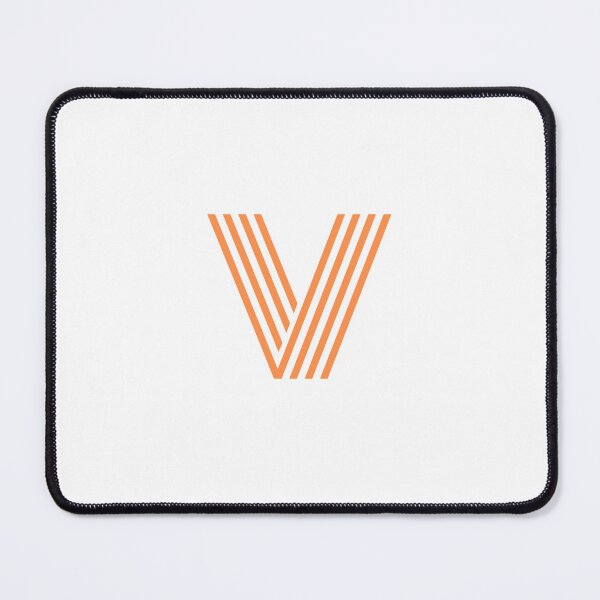 Item preview, Minimal Striped Letter V – Modern Initial Design designed and sold by AaronStone1898.