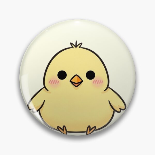 Item preview, Cute Kawaii Baby Chick Illustration – Adorable Chibi Yellow Bird designed and sold by soletstudio.