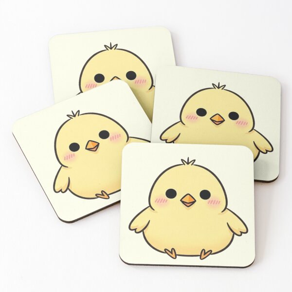Item preview, Cute Kawaii Baby Chick Illustration – Adorable Chibi Yellow Bird designed and sold by soletstudio.