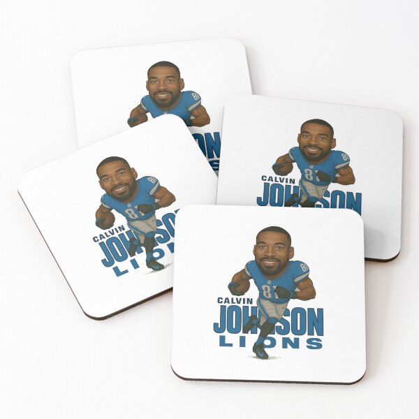 Item preview, Calvin Johnson Lions #81 Caricature Art designed and sold by TheArtOfCar.