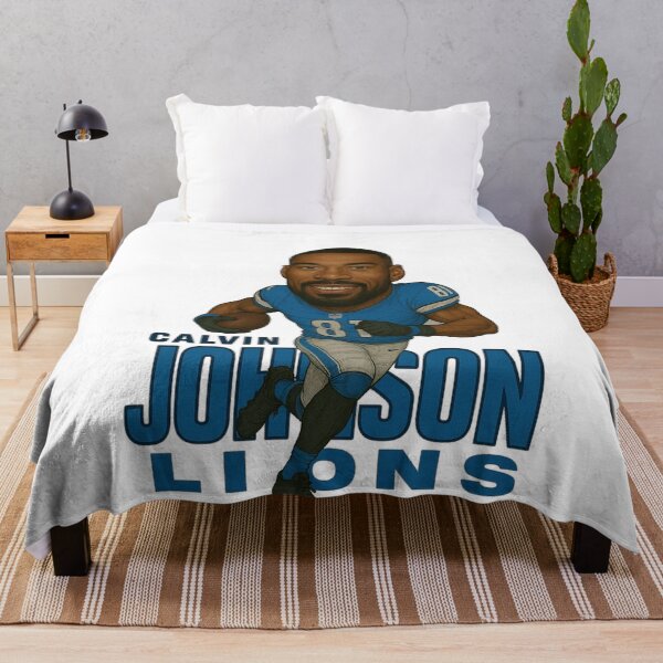 Item preview, Calvin Johnson Lions #81 Caricature Art designed and sold by TheArtOfCar.