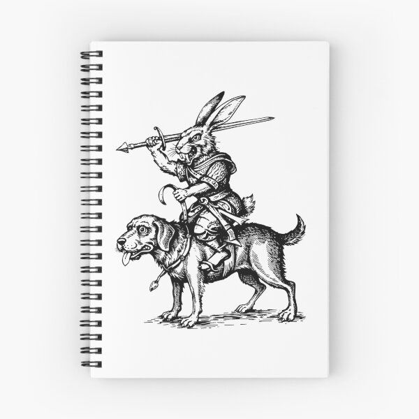 Item preview, Rabbit Riding Hunting Dog War designed and sold by SignumShop.