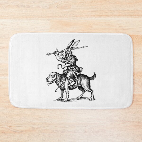 Item preview, Rabbit Riding Hunting Dog War designed and sold by SignumShop.
