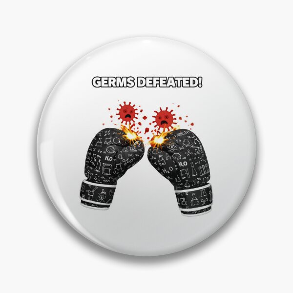 Item preview, Germs Defeated - Science vs Virus Boxing Gloves Art designed and sold by VauxelleArt.