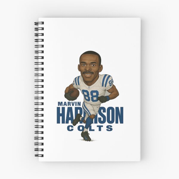 Item preview, Marvin Harrison Colts #88 Caricature Art designed and sold by TheArtOfCar.