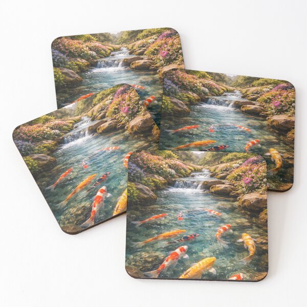 Item preview, Crystal Clear Stream with Koi designed and sold by JuViRo.