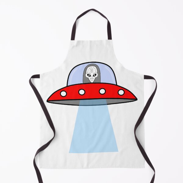 Item preview, Red Alien Spaceship designed and sold by Sartoris Art.