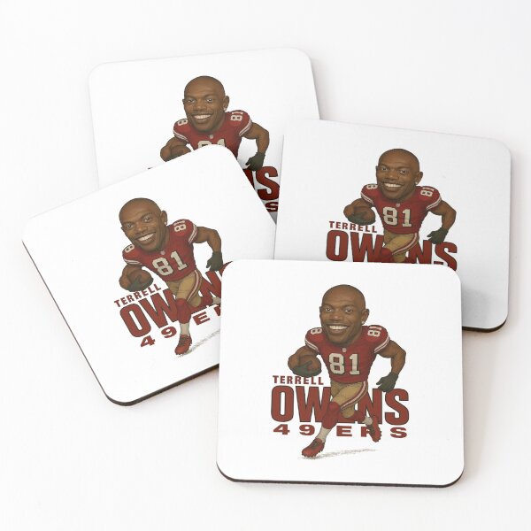 Item preview, Terrell Owens 49ers #81 Caricature Art designed and sold by TheArtOfCar.