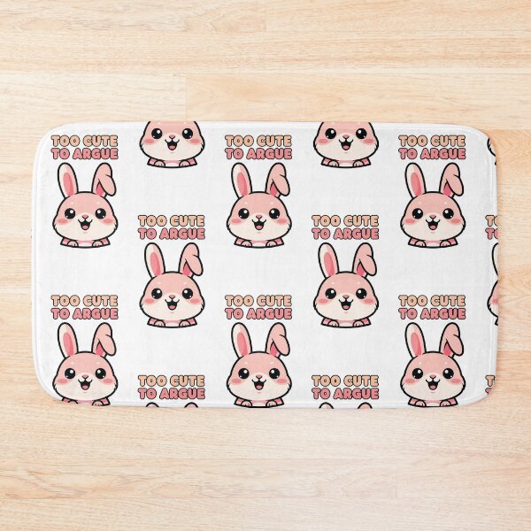 Item preview, Too Cute to Argue - Bunny Design designed and sold by artaipix.