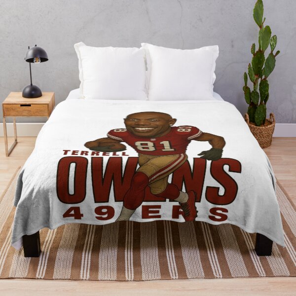 Item preview, Terrell Owens 49ers #81 Caricature Art designed and sold by TheArtOfCar.