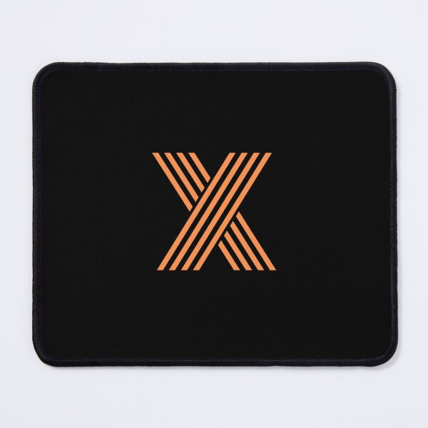 Item preview, Minimal Striped Letter X – Modern Initial Design designed and sold by AaronStone1898.