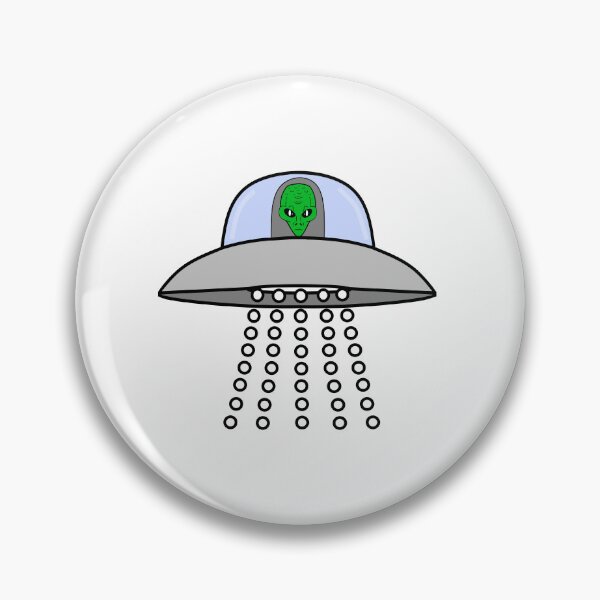 Item preview, Alien Flying Saucer designed and sold by Sartoris Art.