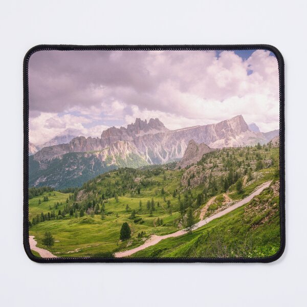 Item preview, The Winding Path to the Cinque Torri Peaks, Dolomites designed and sold by Stefano Orazzini.
