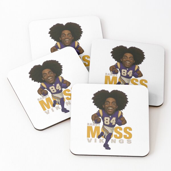 Item preview, Randy Moss Vikings #84 Caricature Art designed and sold by TheArtOfCar.