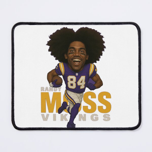 Item preview, Randy Moss Vikings #84 Caricature Art designed and sold by TheArtOfCar.