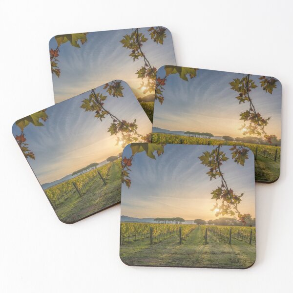 Item preview, Golden Autumn Sunrise over the Bolgheri Vineyards designed and sold by Stefano Orazzini.