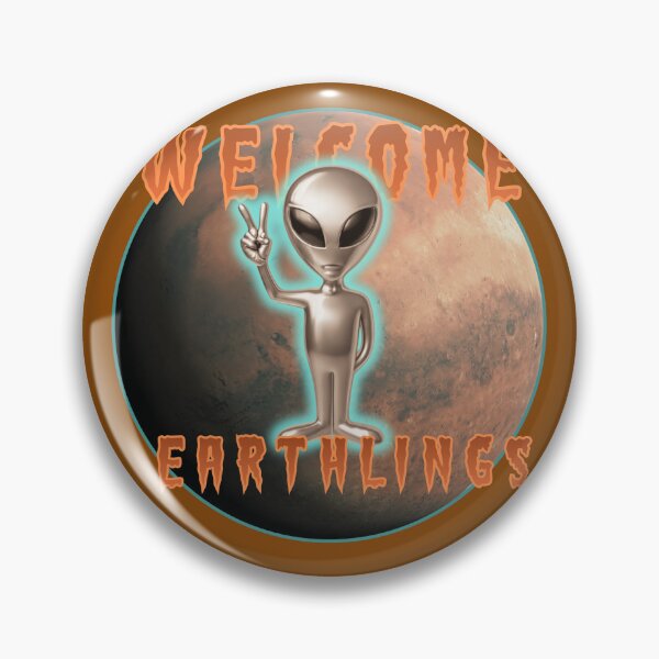 Item preview, Welcome Earthlings (to Mars) designed and sold by joztees.
