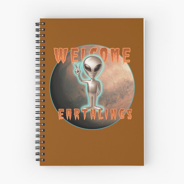 Item preview, Welcome Earthlings (to Mars) designed and sold by joztees.
