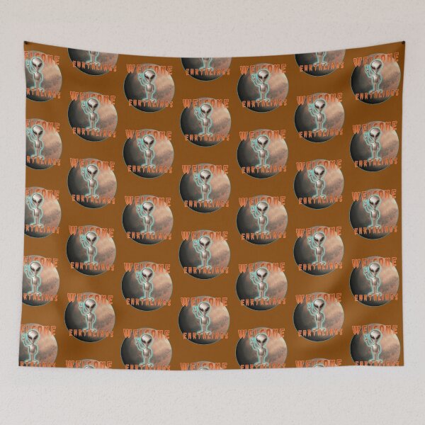 Item preview, Welcome Earthlings (to Mars) designed and sold by joztees.