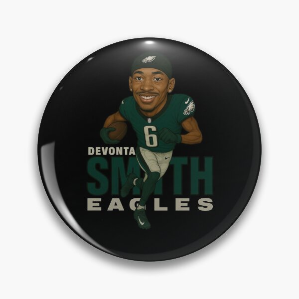 Item preview, DeVonta Smith Eagles #6 Caricature Art designed and sold by TheArtOfCar.