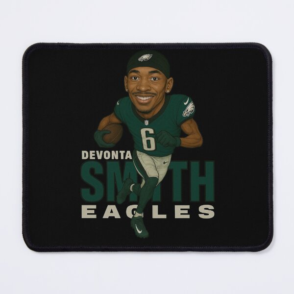 Item preview, DeVonta Smith Eagles #6 Caricature Art designed and sold by TheArtOfCar.
