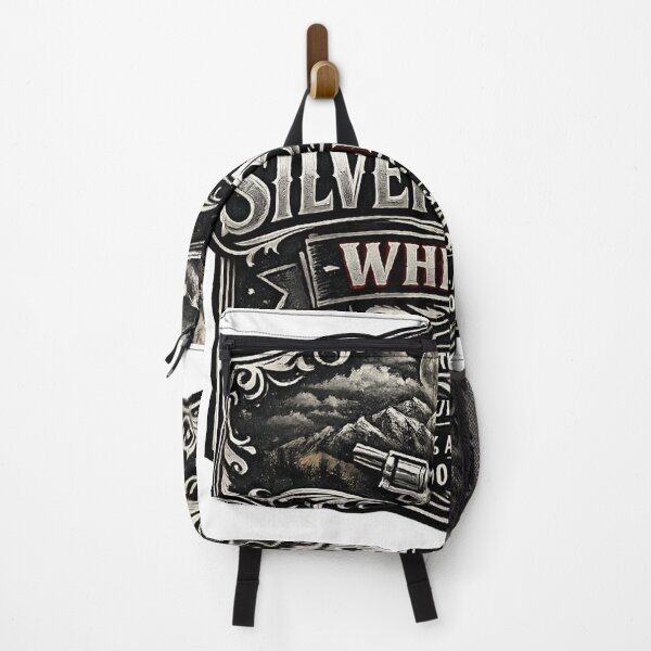 Item preview, Silver Bullet Whiskey Vintage Label – Western Gothic Whiskey Art designed and sold by GarnerSupplyCo.