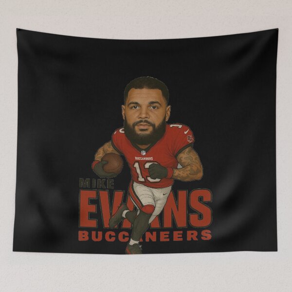 Item preview, Mike Evans Buccaneers #13 Caricature Art designed and sold by TheArtOfCar.