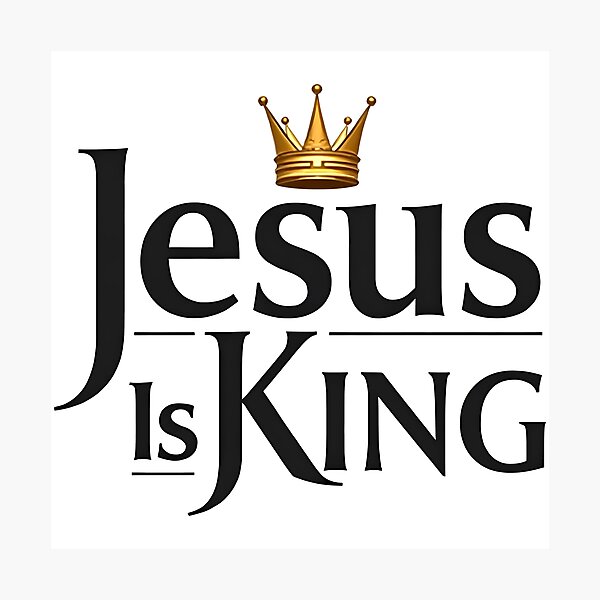 Item preview, Jesus Is King Crown Faith Design designed and sold by Pastor Reeves Studio.