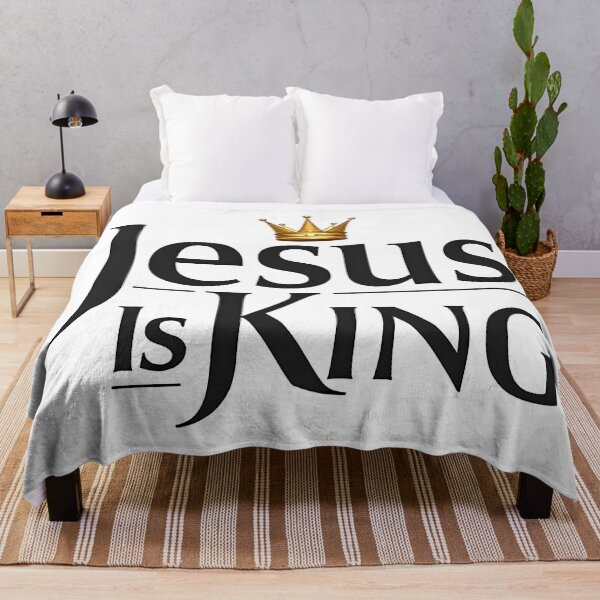 Artikelvorschau, Jesus ist König – Kronen-Glaubensdesign entworfen und verkauft von Pastor Reeves Studio.