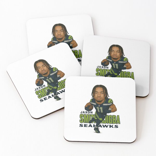 Item preview, Jaxon Smith-Njigba Seahawks #11 Caricature Art designed and sold by TheArtOfCar.
