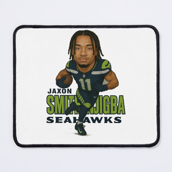 Item preview, Jaxon Smith-Njigba Seahawks #11 Caricature Art designed and sold by TheArtOfCar.
