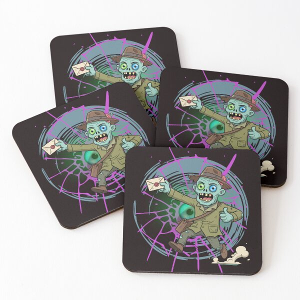 Item preview, Zombie Messenger designed and sold by IsaBellCreative.