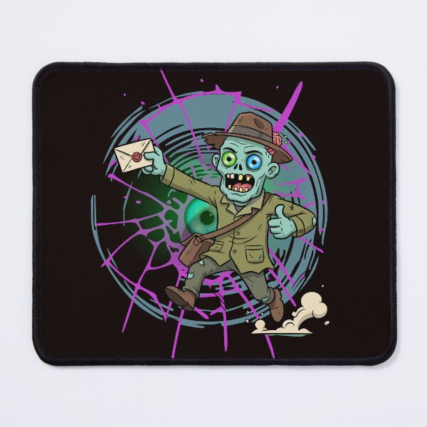 Item preview, Zombie Messenger designed and sold by IsaBellCreative.