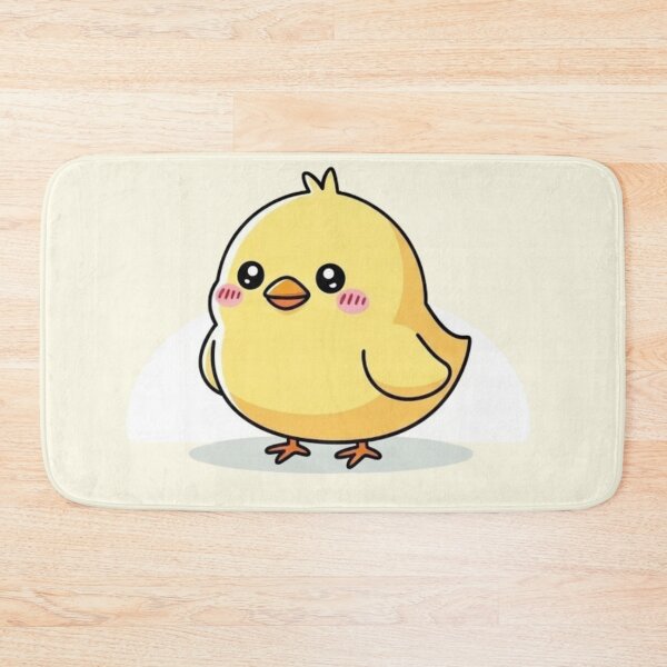 Item preview, Cute Kawaii Baby Chick Cartoon Illustration designed and sold by soletstudio.