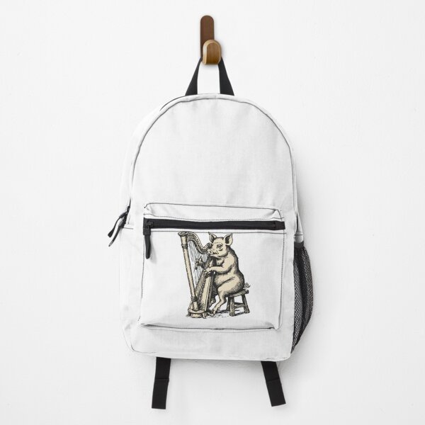 Item preview, Pig Playing Harp Medieval Drollery designed and sold by SignumShop.