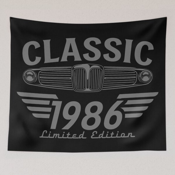 Item preview, Vintage Car Lover 1986 Made in 1986 40th Birthday 40 Years Old designed and sold by Blok45.