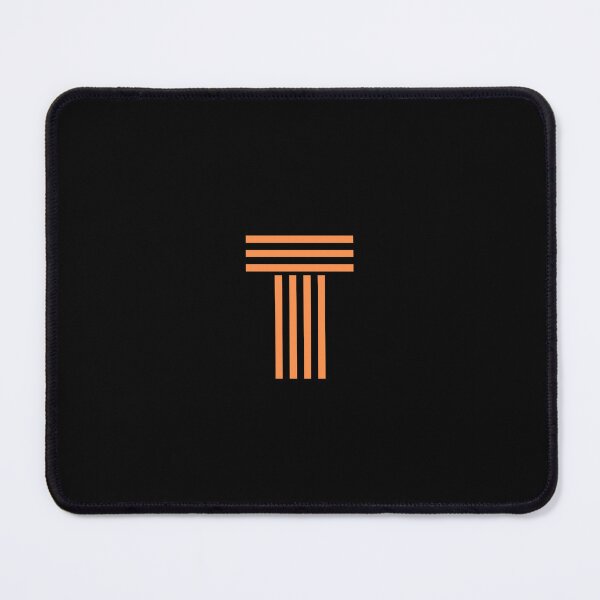 Item preview, Minimal Striped Letter T – Modern Initial Design designed and sold by AaronStone1898.