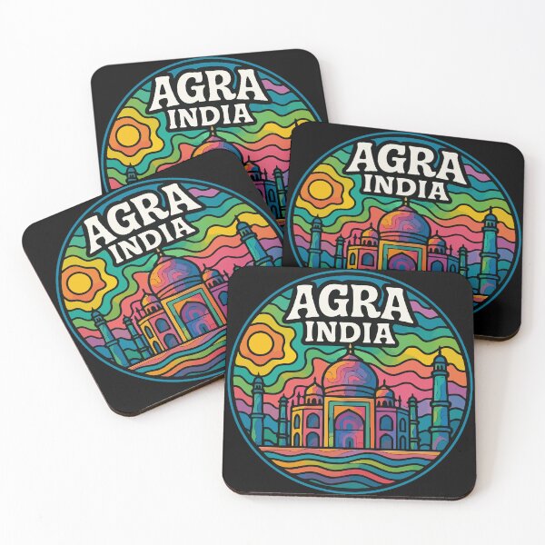 Item preview, Agra Taj Mahal India Trippy Art designed and sold by TomFrontierArt.