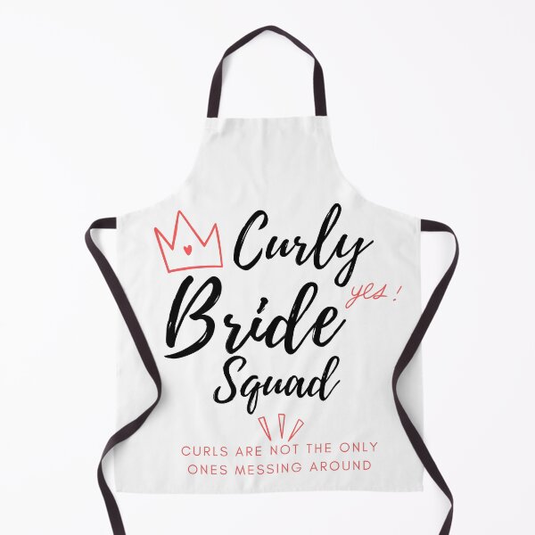 Item preview, Curly Bride Squad Bachelorette Party designed and sold by Eli5Ol.