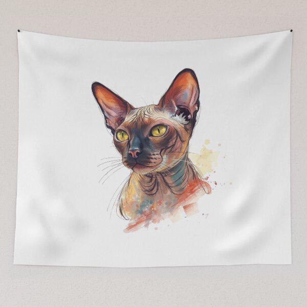 Item preview, Devon Rex Cat T-Shirt – Cute Hairless Kitten Tee for Cat Lovers designed and sold by Lamagift.