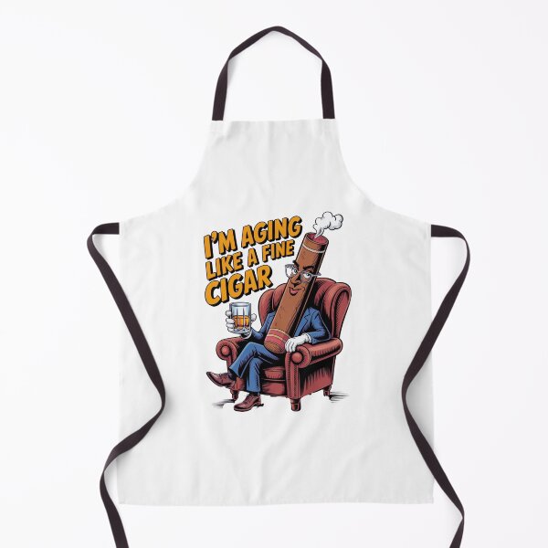 Item preview, I'm Aging Like A Fine Cigar Funny Fathers Day Dad Idea Adult T-Shirt designed and sold by Martysstore.
